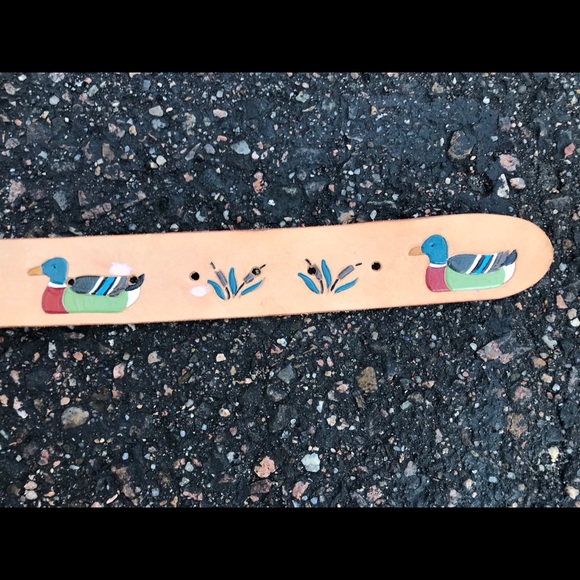 Vintage Mallard Duck Belt - Picture 7 of 9